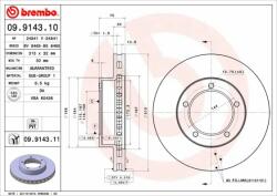 BREMBO féktárcsa BREMBO 09.9143. 11 (09.9143.11)