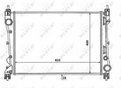 NRF hűtő, motorhűtés NRF 53935 (53935)