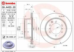BREMBO Bre-09. A453.21 (09.a453.21)