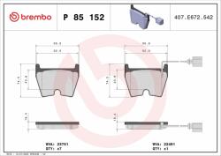 BREMBO BRE-P85152