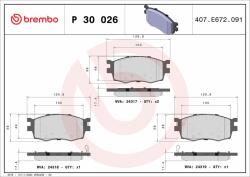 BREMBO BRE-P30026