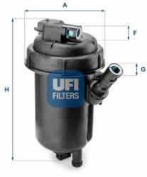 UFI Üzemanyagszűrő UFI 55.152. 00 (55.152.00)