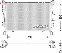 DENSO hűtő, motorhűtés DENSO DRM09045