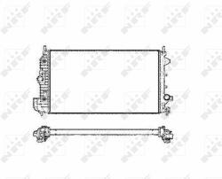 NRF hűtő, motorhűtés NRF 58205 (58205)