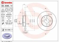 BREMBO Bre-08.5085. 11 (08.5085.11)