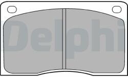 DELPHI fékbetétkészlet, tárcsafék DELPHI LP132 (LP132)