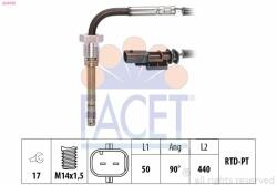 FACET Érzékelő, kipufogógáz-hőmérséklet FACET 22.0125
