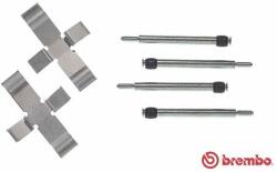 BREMBO tartozékkészlet, tárcsafékbetét BREMBO A 02 207 (A 02 207)