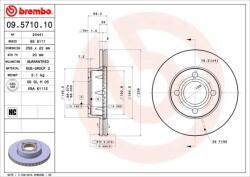 BREMBO Bre-09.5710. 10 (09.5710.10)
