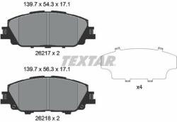 TEXTAR fékbetétkészlet, tárcsafék TEXTAR 2621701 (2621701)
