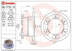 BREMBO Bre-08.7772. 10 (08.7772.10)