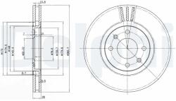 DELPHI Tarcza Ham. Citroen Saxo (bg2872)