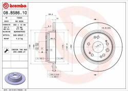 BREMBO Bre-08. B586.10