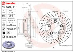 BREMBO Bre-09. C878.11 (09.c878.11)