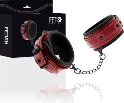 Fetish Submissive Bondage Catuse Fetish Submissive Dark Room Vegan Leather Handcuffs With Neoprene Lining