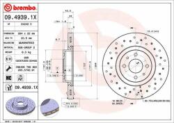 BREMBO Bre-09.4939. 1x (09.4939.1x)