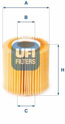 UFI olajszűrő UFI 25.150. 00