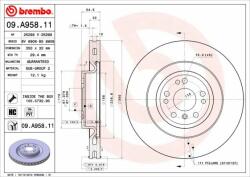 BREMBO Bre-09. A958.11 (09.a958.11)