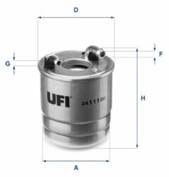UFI Üzemanyagszűrő UFI 24.111. 00