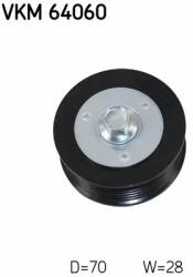 SKF Szíjtárcsa/vezetőgörgő, hosszbordás szíj SKF VKM 64060 (VKM 64060)