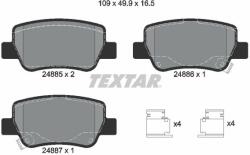 TEXTAR fékbetétkészlet, tárcsafék TEXTAR 2488501 (2488501)
