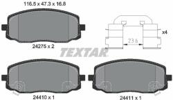 TEXTAR fékbetétkészlet, tárcsafék TEXTAR 2427501