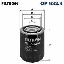 FILTRON olajszűrő FILTRON OP 632/4