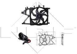 NRF ventilátor, motorhűtés NRF 47012 (47012)
