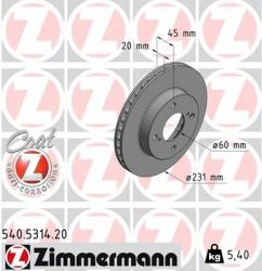 ZIMMERMANN Zim-540.5314. 20