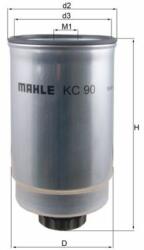 MAHLE Üzemanyagszűrő MAHLE KC 90