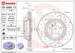 BREMBO Bre-09. A599.1x (09.a599.1x)