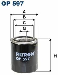 FILTRON olajszűrő FILTRON OP 597
