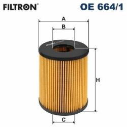 FILTRON olajszűrő FILTRON OE 664/1