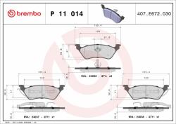 BREMBO BRE-P11014