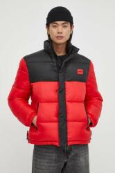 Hugo rövid kabát férfi, piros, téli - piros XL