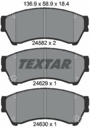 TEXTAR fékbetétkészlet, tárcsafék TEXTAR 2458202 (2458202)