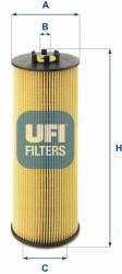 UFI olajszűrő UFI 25.019. 00