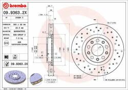 BREMBO Bre-09.9363. 2x (09.9363.2x)