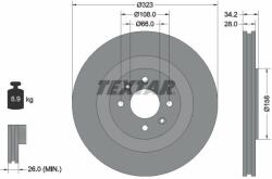 TEXTAR féktárcsa TEXTAR 92267103 (92267103)