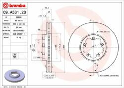 BREMBO Bre-09. A531.20 (09.a531.20)