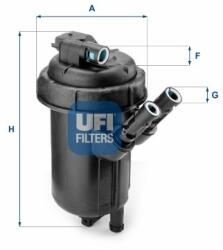 UFI Üzemanyagszűrő UFI 55.114. 00