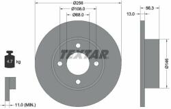 TEXTAR féktárcsa TEXTAR 92057800 (92057800)