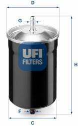 UFI Üzemanyagszűrő UFI 31.500. 00