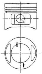 Kolbenschmidt dugattyú KOLBENSCHMIDT 94910700 (94910700)
