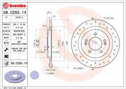 BREMBO féktárcsa BREMBO 08. C250.1X