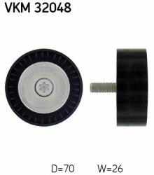 SKF Szíjtárcsa/vezetőgörgő, hosszbordás szíj SKF VKM 32048 (VKM 32048)