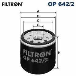 FILTRON olajszűrő FILTRON OP 642/2