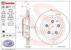 BREMBO Bre-09.9871. 11 (09.9871.11)