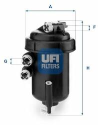 UFI Üzemanyagszűrő UFI 55.127. 00