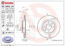 BREMBO Bre-09.5802. 21 (09.5802.21)